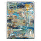 Abstract Depth Color Giclee Painting by Richard Ryder with hand-applied gel texture, gallery-wrapped.