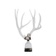 Double Large Geode Decorative Antler Bottle - Bottle View | Bone & Brass