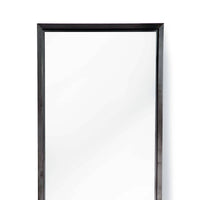 Dressing Room Mirror Steel - Mirror Detail | Bone & Brass