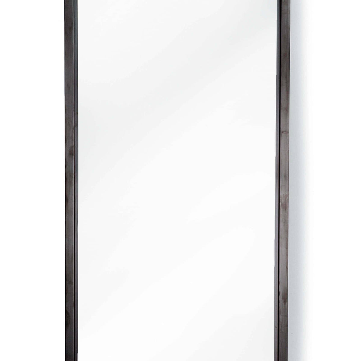 Dressing Room Mirror Steel - Mirror Frame Detail | Bone & Brass