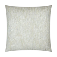Dripping Ivory Sequined Throw Pillow | Bone & Brass