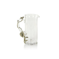 Durbin Orchid Pewter & Glass Pitcher | Bone & Brass