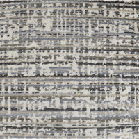 Dynamix Graphite Throw Pillow - Pillow Side View | Bone & Brass