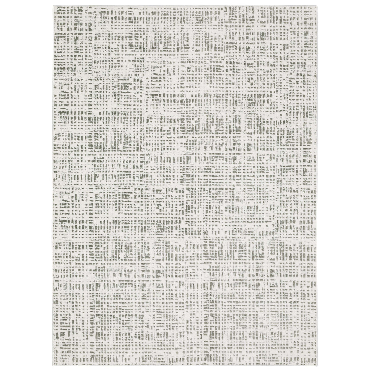 Easton Grey & Blue Casual Rug with textured, modern design and contrasting yarns.