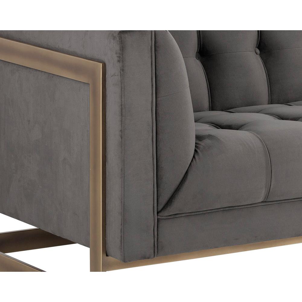 Ekon Sofa - Piccolo Pebble - Sofa View | Bone & Brass