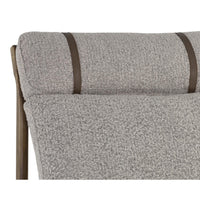 Elanor Lounge Chair - Copenhagen Cappuccino - Chair Upholstery Detail | Bone & Brass