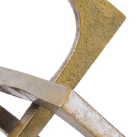 Emil Sculpture Brass - Detail View | Bone & Brass