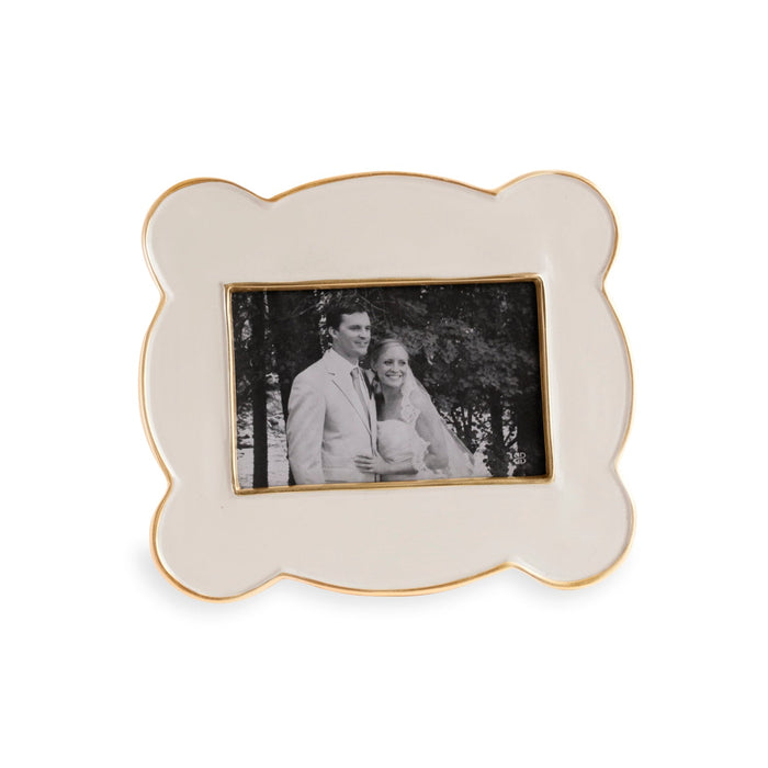 Encanto Amelia Frame 4"x 6" (Cream) | Bone & Brass