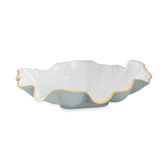 Encanto Aries Large Bowl (Slate & White) | Bone & Brass