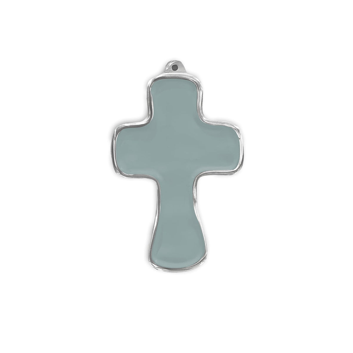 Encanto Athens Cross Ornament (Slate) | Bone & Brass