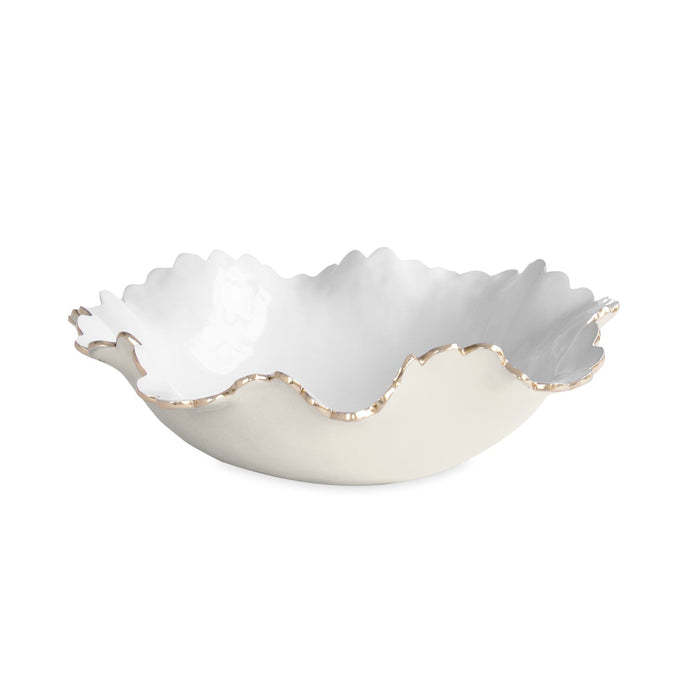 Encanto Colette Large Bowl (Cream White) | Bone & Brass
