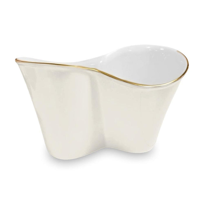 Encanto Double Ice Bucket (Cream White) | Bone & Brass