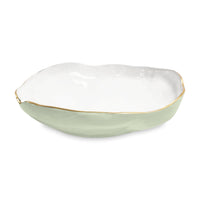 Encanto Nuevo Pistachio Green & White Large Bowl | Bone & Brass