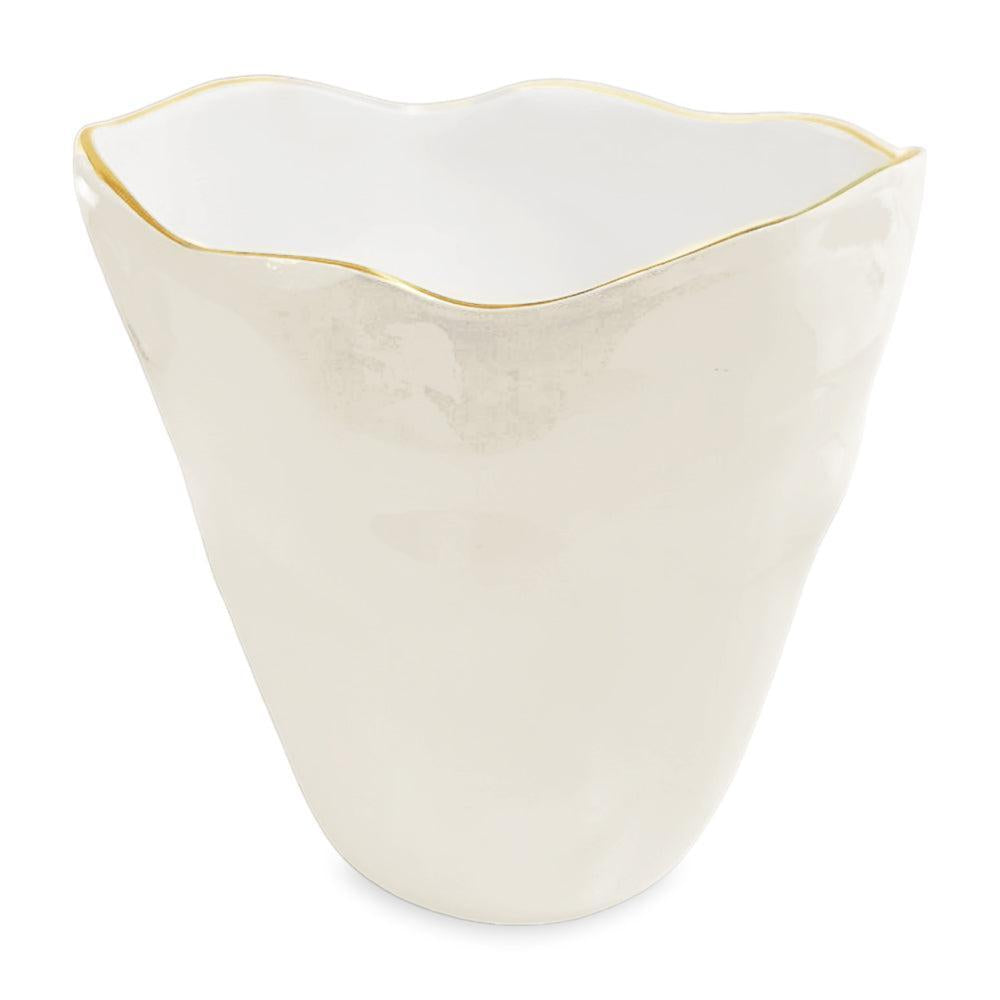 Encanto Soho Large Ice Bucket (Cream White) | Bone & Brass