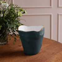 Encanto Soho Large Ice Bucket Midnight - Ice Bucket View | Bone & Brass