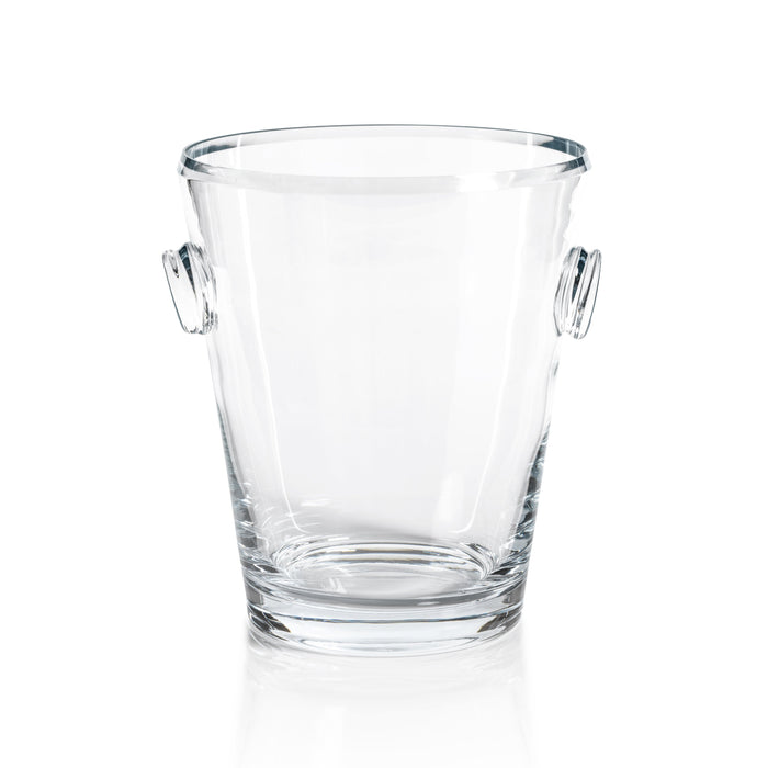 Ermont Beveled Glass Ice Bucket / Cooler | Bone & Brass