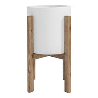 Everest Round Planter Small - Planter Side View | Bone & Brass