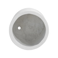 Everest Round Planter Small - Planter View | Bone & Brass