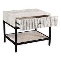 Faceout Nightstand - Nightstand Drawer Detail | Bone & Brass