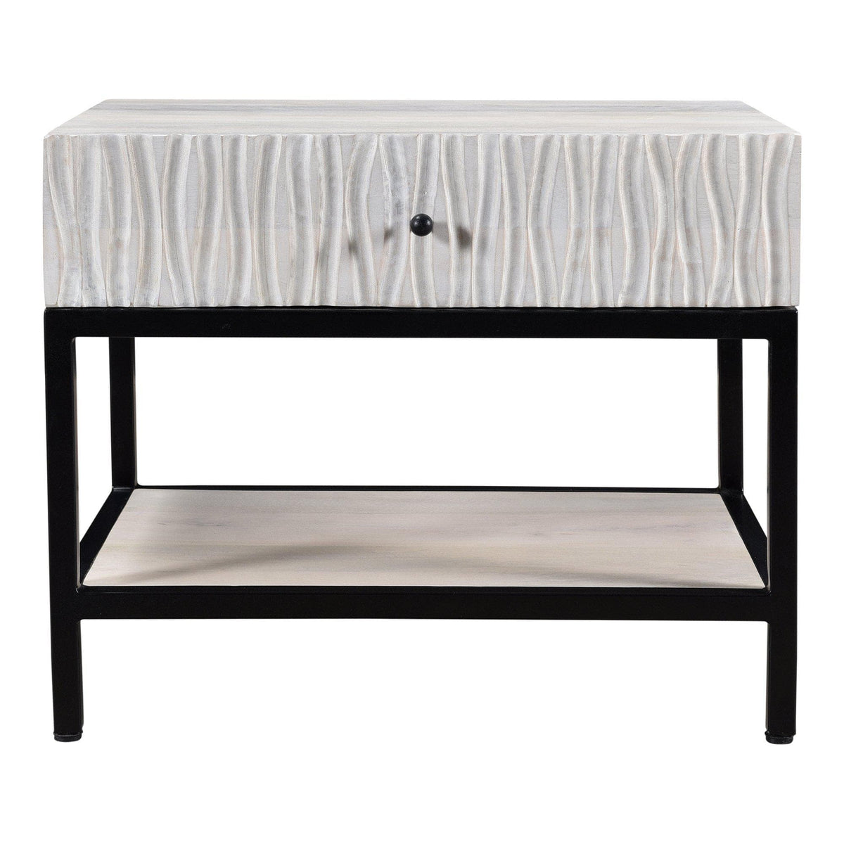 Faceout Nightstand | Bone & Brass