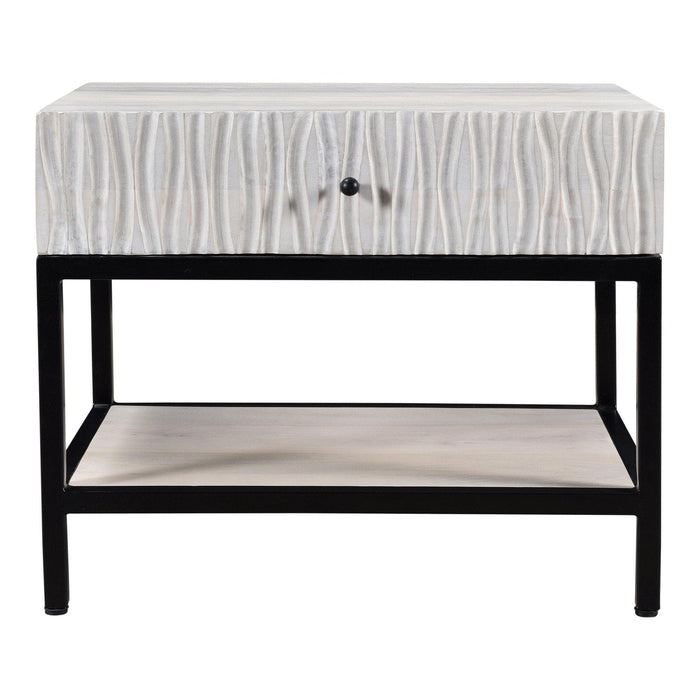 Faceout Nightstand | Bone & Brass