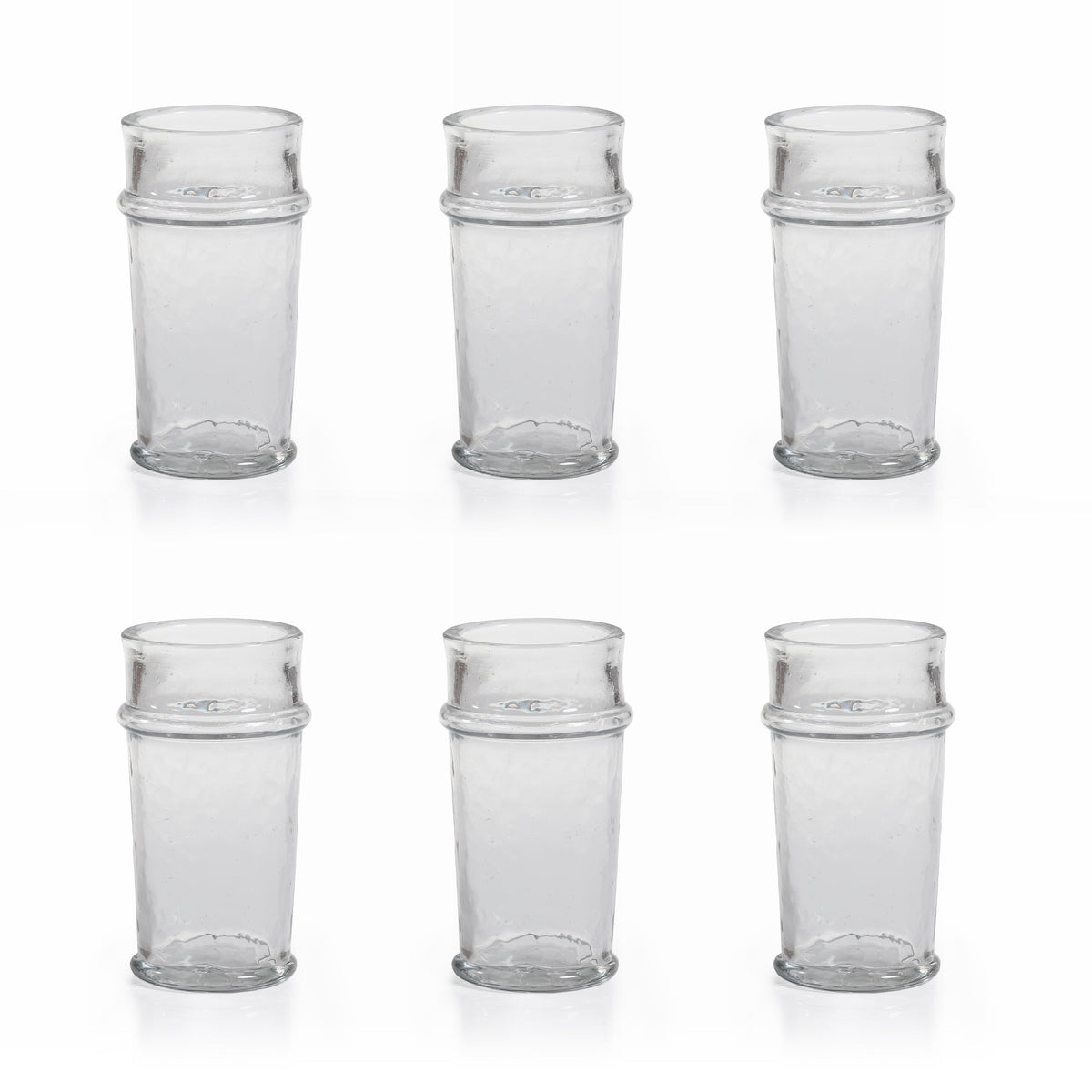 Fiesta 6-Shot Tequila Glass Set - Glass Side View | Bone & Brass