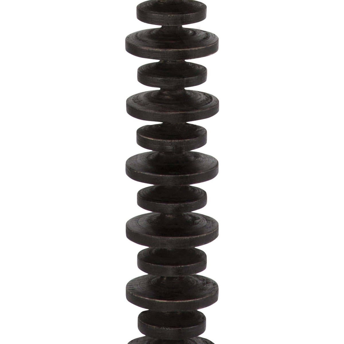 Fishbone Floor Lamp Ebony - Floor Lamp View | Bone & Brass