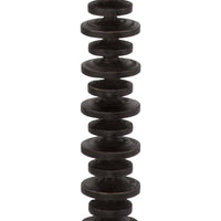 Fishbone Floor Lamp Ebony - Floor Lamp View | Bone & Brass