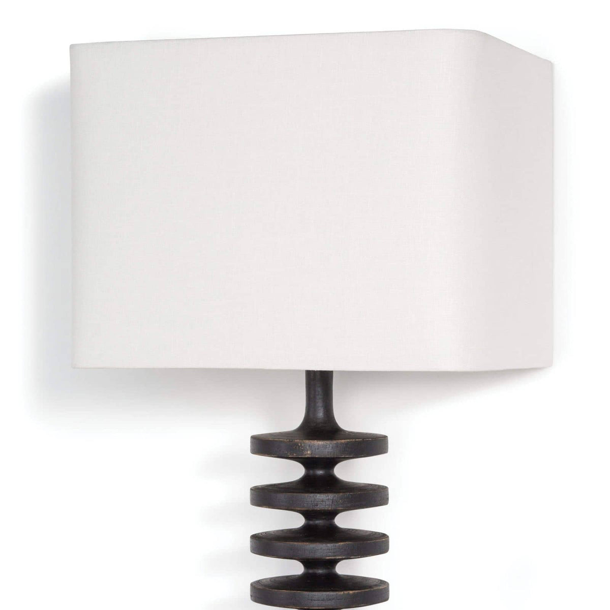 Fishbone Sconce Ebony - Sconce Detail | Bone & Brass
