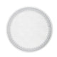 Flare Embroidered Round Placemats, Set 4 - Placemat Detail | Bone & Brass