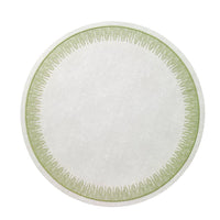 Flare Embroidered Round Placemats, Set 4 | Bone & Brass