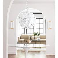 Folio Sconce White Gold - Sconce Detail | Bone & Brass