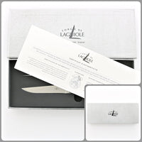 Forge de Laguiole 6 Piece Steak Knife Set Olive Wood Shiny Finish