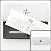 Forge de Laguiole 6 Piece Steak Knife Set Snakewood Shiny Finish