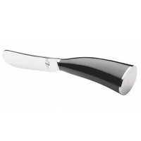 Forge de Laguiole Black Horn Tip Butter Knife - Alternate View | Bone & Brass