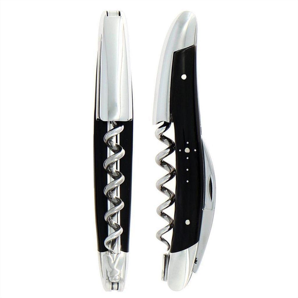 Forge de Laguiole Corkscrew Dark Horn Tip | Bone & Brass