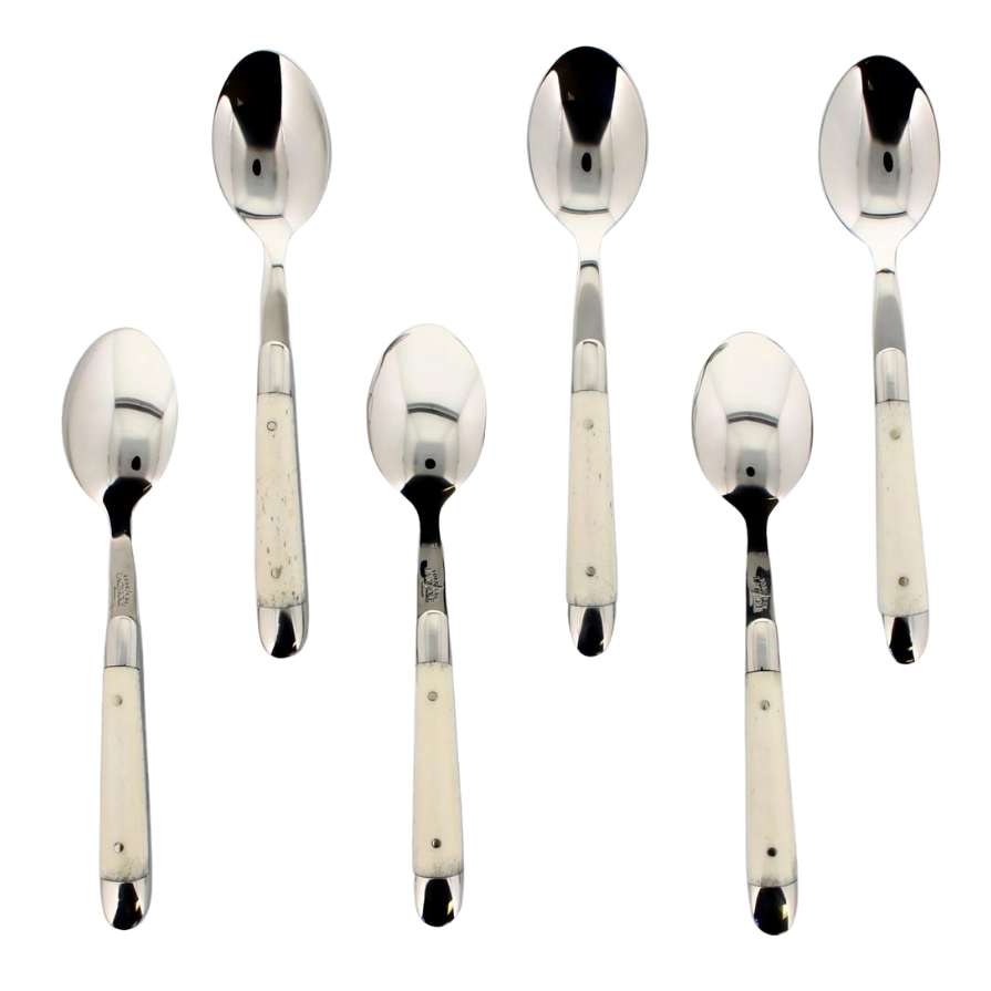 Forge de Laguiole Dessert Spoons Bone