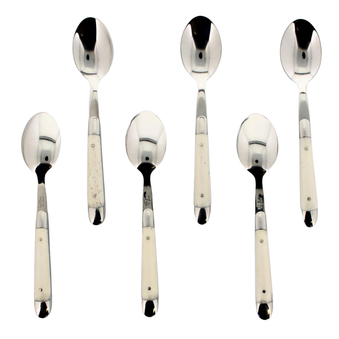 Forge de Laguiole Dessert Spoons Bone