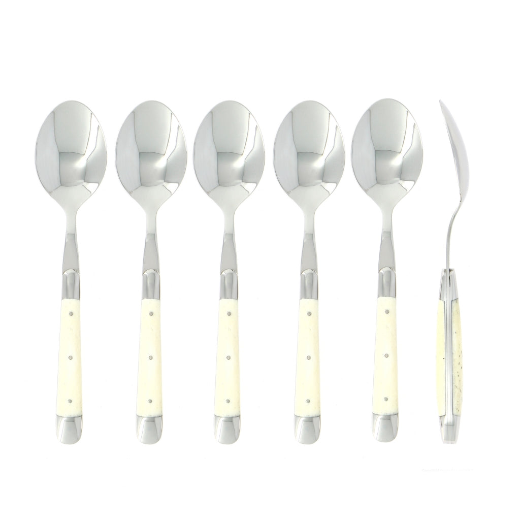 Forge de Laguiole Soup Spoons Bone