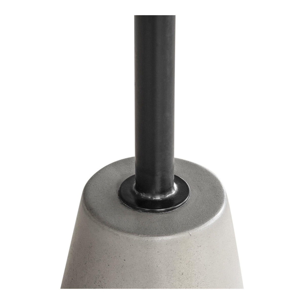 Foundation Outdoor Accent Table Grey - Table Detail | Bone & Brass