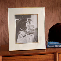 Frame Encanto Jason 8 x 10 Cream - Frame Corner Detail | Bone & Brass