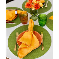 French Riviera Stonewashed Linen Napkins, Set 4 - Napkin View | Bone & Brass
