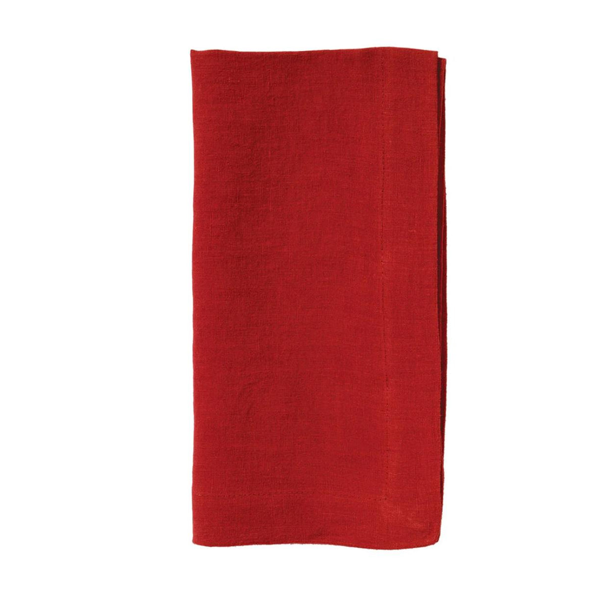 French Riviera Stonewashed Linen Napkins, Set 4 - Napkin View | Bone & Brass