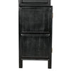 Colonial Hand Rubbed Black Hutch