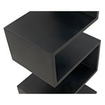 Laszlo Bookcase Black Steel