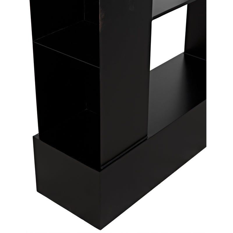 Triumph Bookcase Black Steel