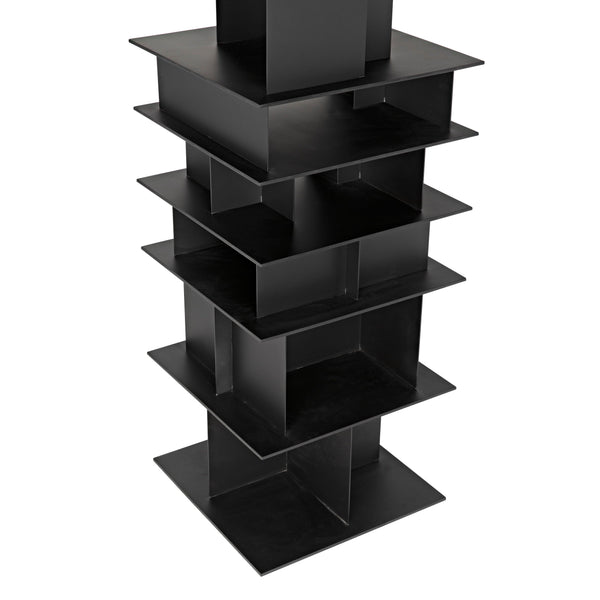 Pisa Shelf Black Steel