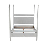 Venice Bed Queen White Wash