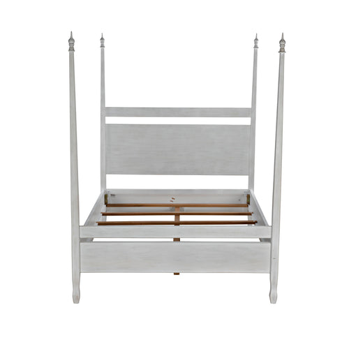 Venice Bed Queen White Wash