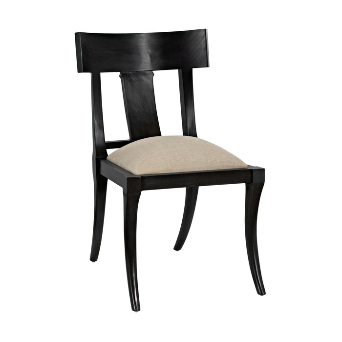 Athena Side Chair Black